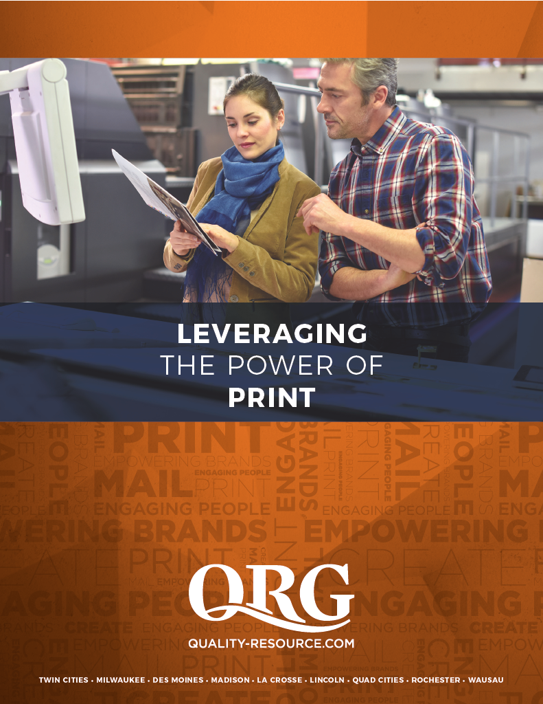 Leveraging the power of print cover
